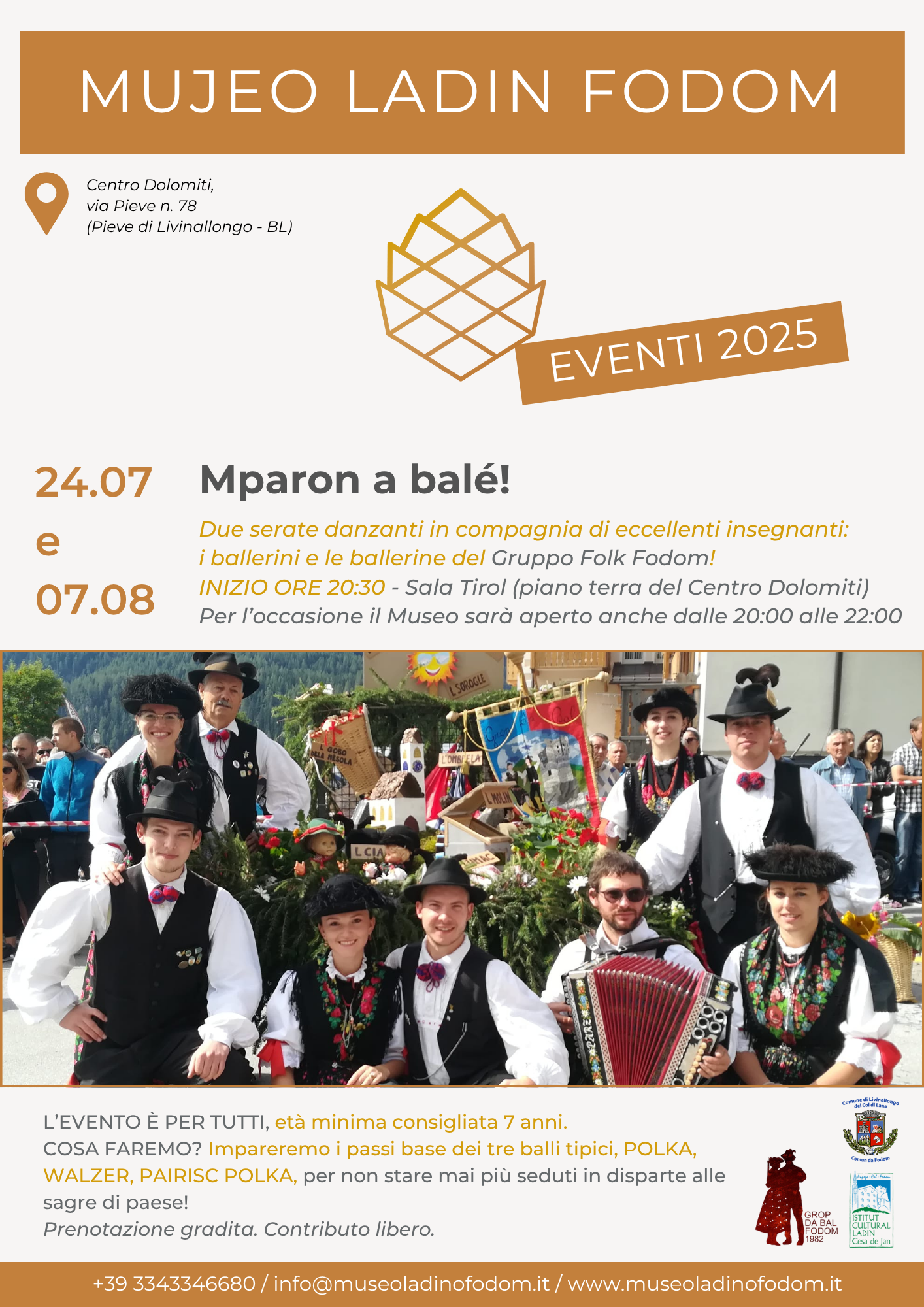 DUE SERATE/CORSI CON IL GRUPPO...